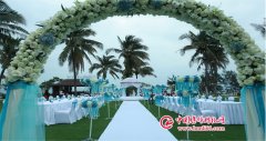 2017年11月25日第98届三亚集体婚礼，连住四晚五星级豪华海景房