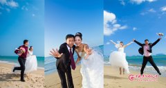 2018年7月28日三亚集体婚礼第一百零六届“浪漫天涯”婚礼独享婚纱照