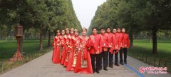 2018年12月31日中式集体婚礼：第二十八届“爱你一生一世”皇家中式国婚盛典