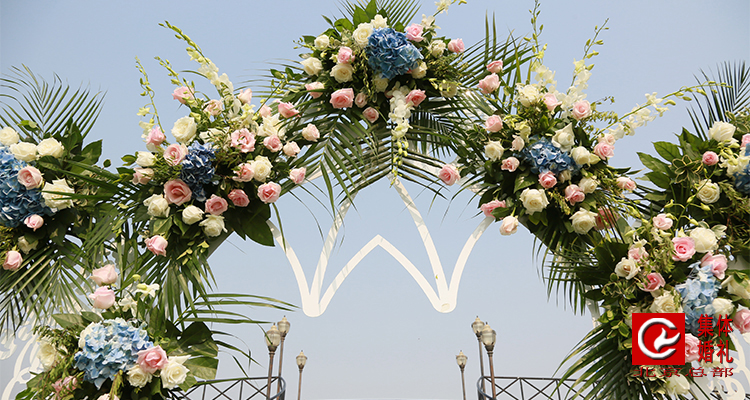 北京定制婚礼：2022年6月5日第48届“爱情海”婚礼+园林拍照